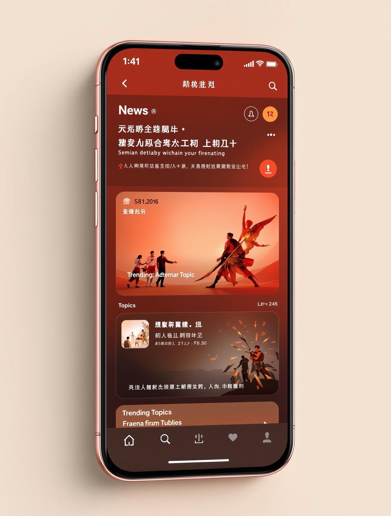 反差吃瓜APP界面预览